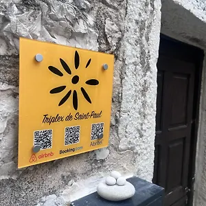 Apartment Triplex De Saint-paul Free Public Parking, Saint-Paul-de-Vence